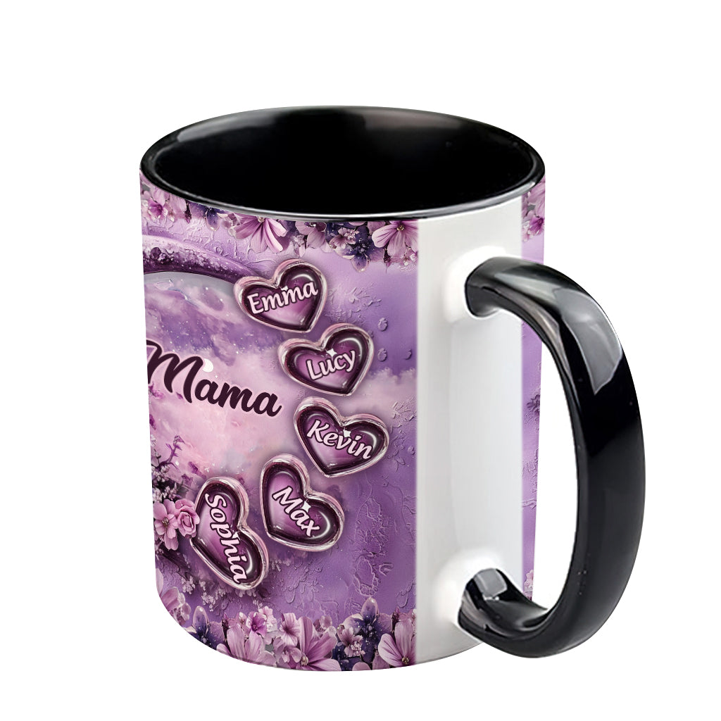 My Sweethearts Gift For Mom, Grandma,... - Personalized Mother Accent Mug