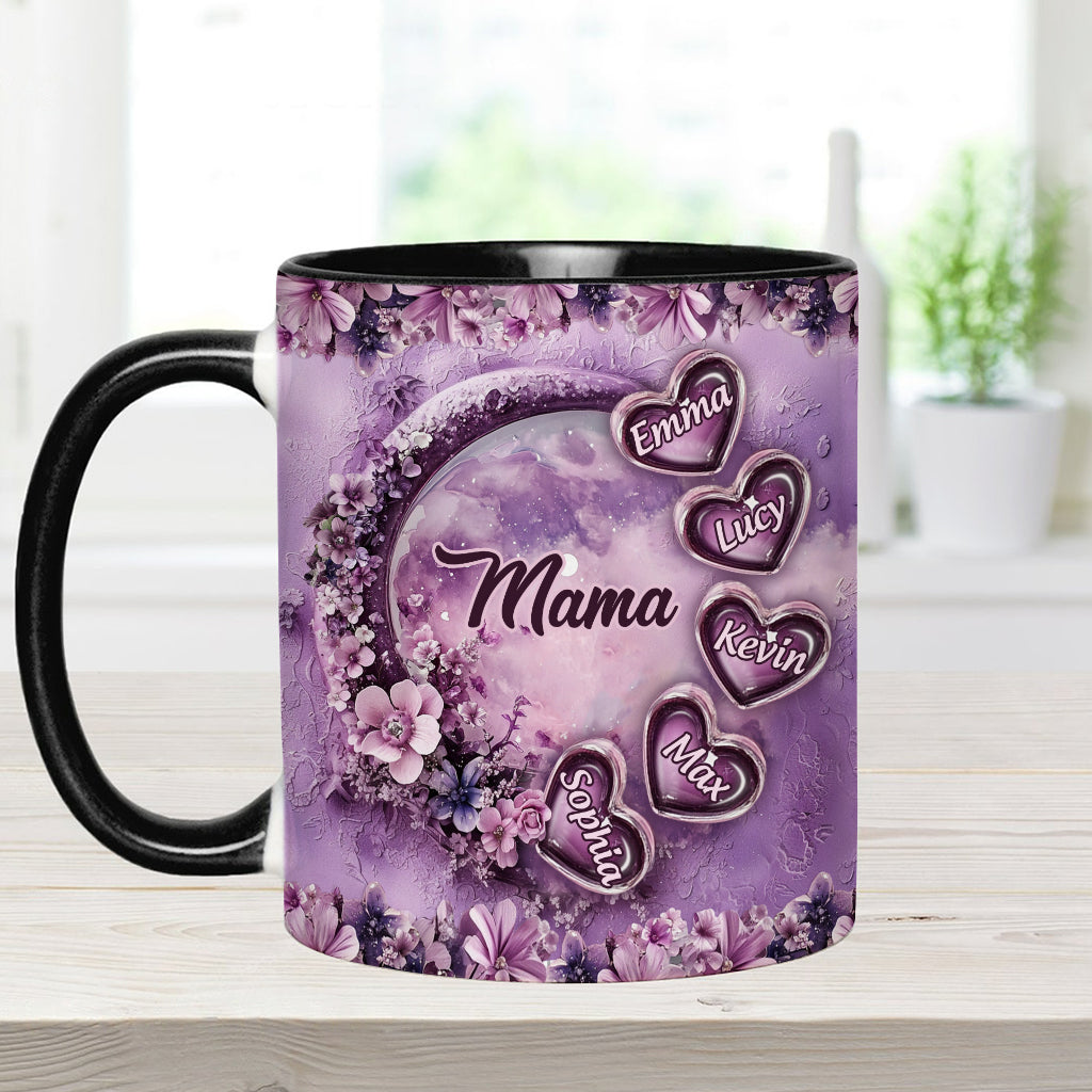 My Sweethearts Gift For Mom, Grandma,... - Personalized Mother Accent Mug