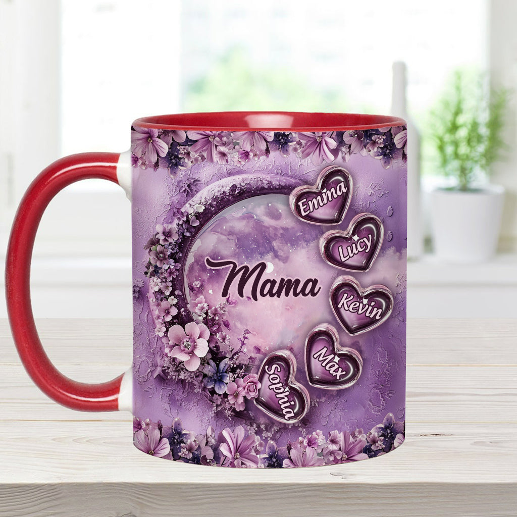 My Sweethearts Gift For Mom, Grandma,... - Personalized Mother Accent Mug