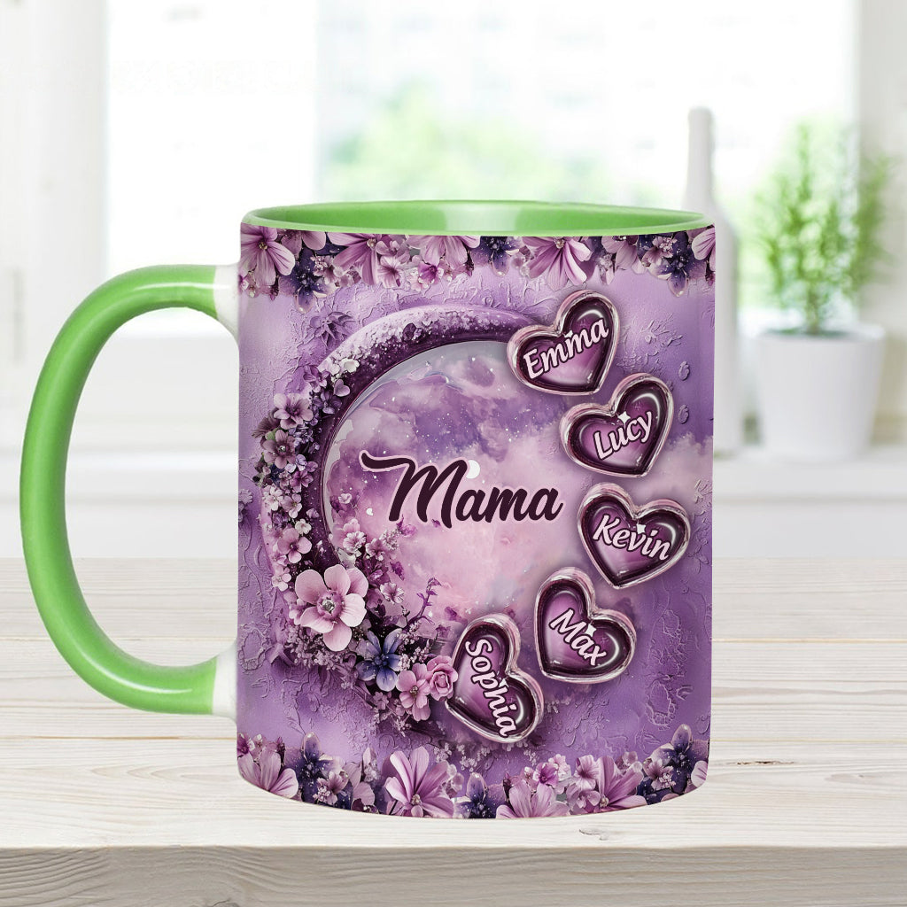 My Sweethearts Gift For Mom, Grandma,... - Personalized Mother Accent Mug