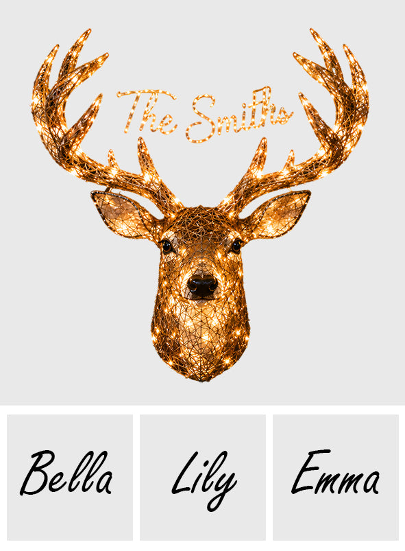 Deer Hunting Glow Up Season - Personalized Hunting LED Light Acrylic Sign