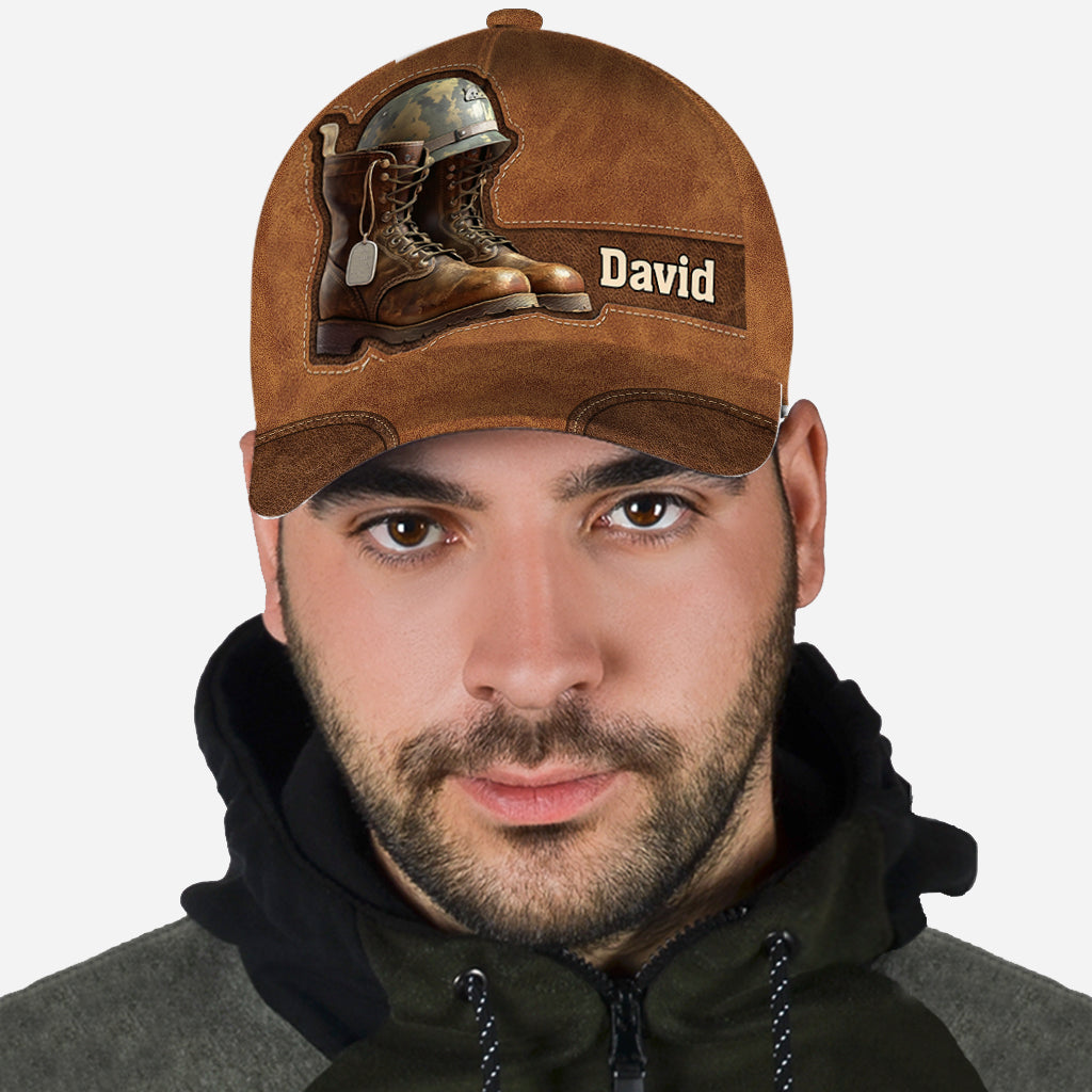 Proud Veteran - Personalized Veteran Classic Cap