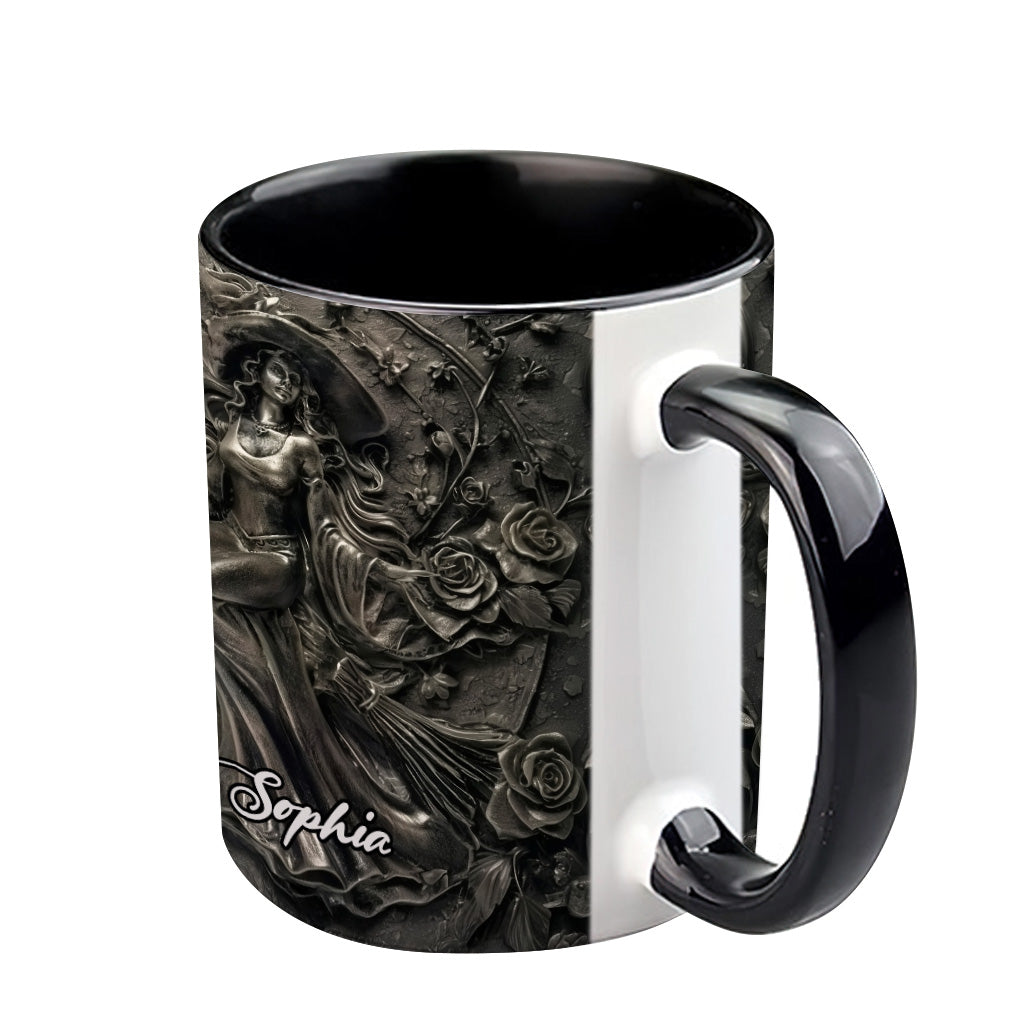 Beautiful Witch - Personalized Witch Accent Mug