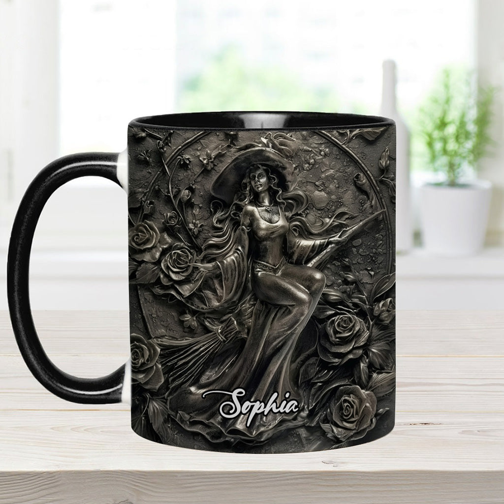Beautiful Witch - Personalized Witch Accent Mug