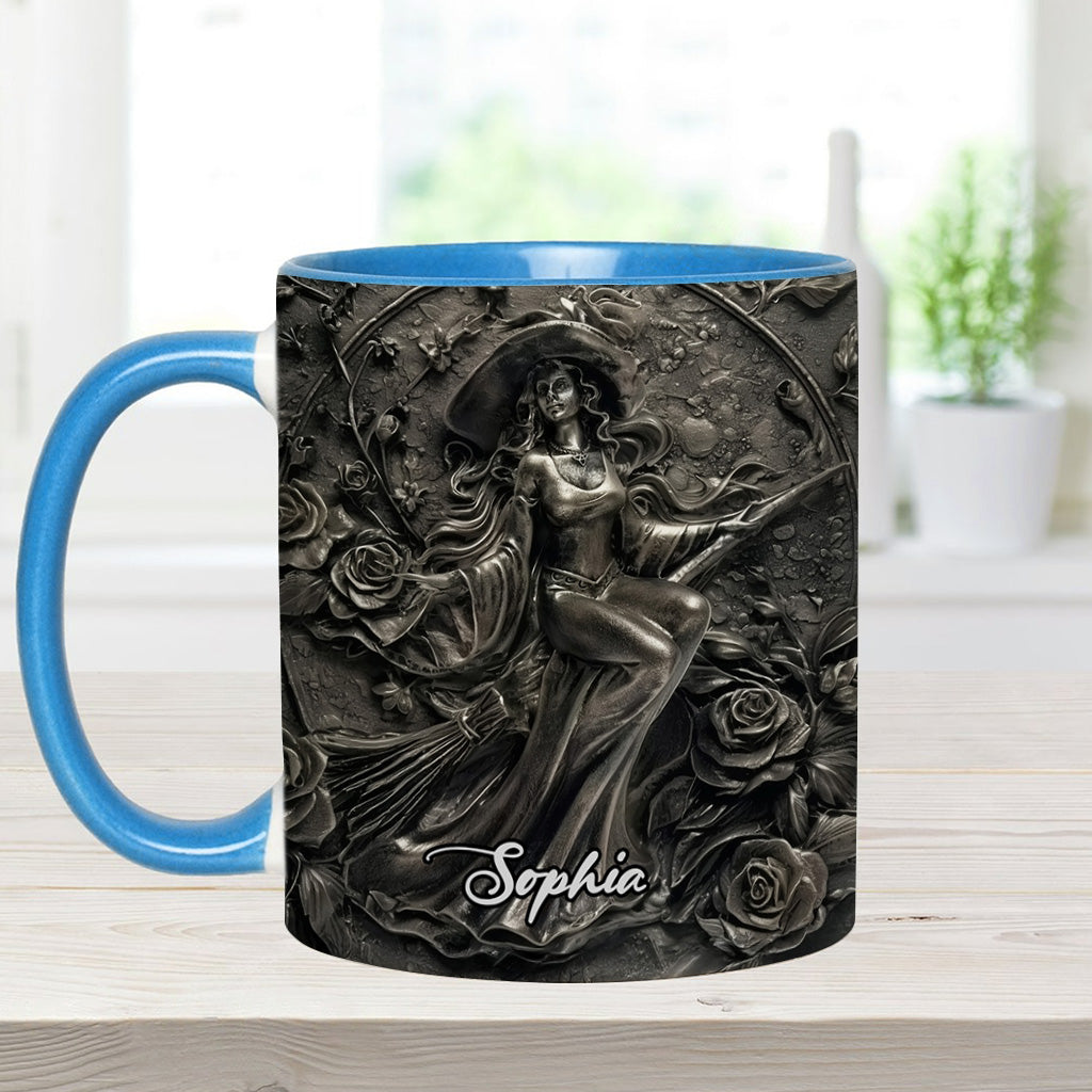 Beautiful Witch - Personalized Witch Accent Mug