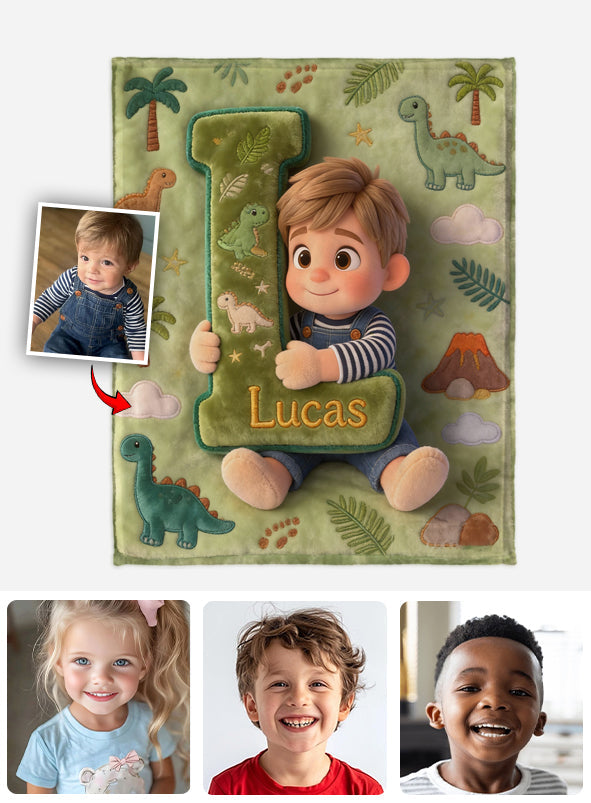 I Love You Baby - Personalized Kid Blanket