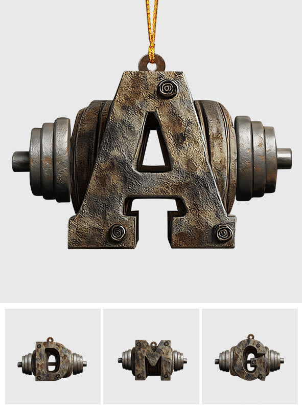 No Pain No Gain - Personalized Fitness Ornament