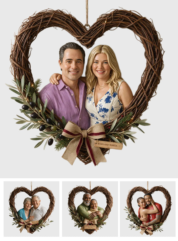 I'm Yours No Returns Or Refunds - Personalized Couple Custom Shaped Wood Sign