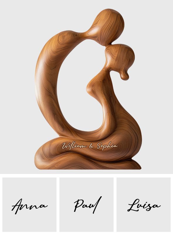 You And Me We Got This - Personalized Couple Custom Shaped Wood Plaque