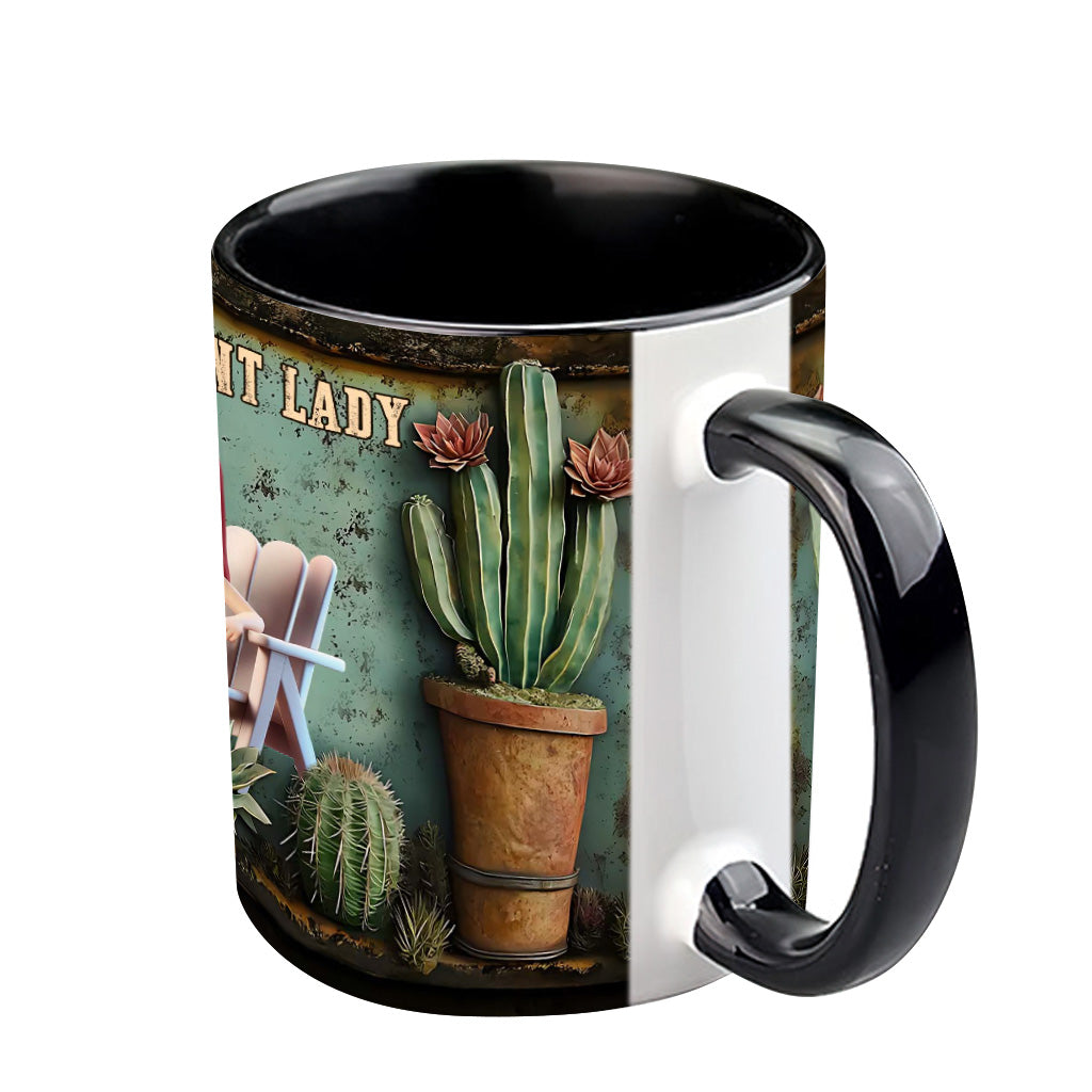 Crazy Plant Lady - Personalized Gardening Accent Mug