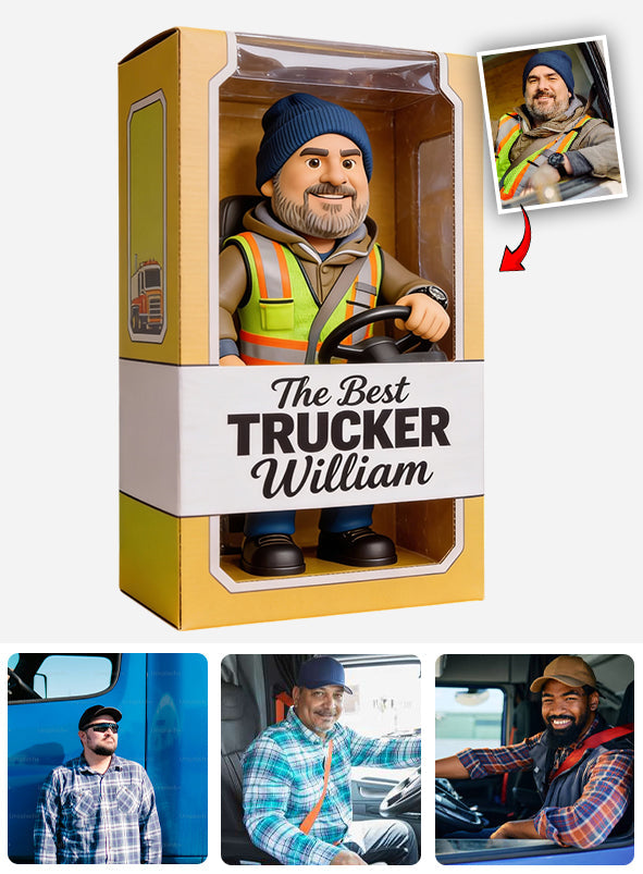 Trucker Gifts - Personalized Trucker Custom Shaped Acrylic Plaque