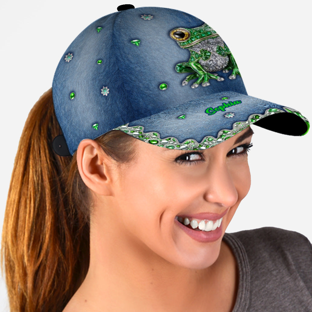 Beautiful Frog - Personalized Frog Classic Cap