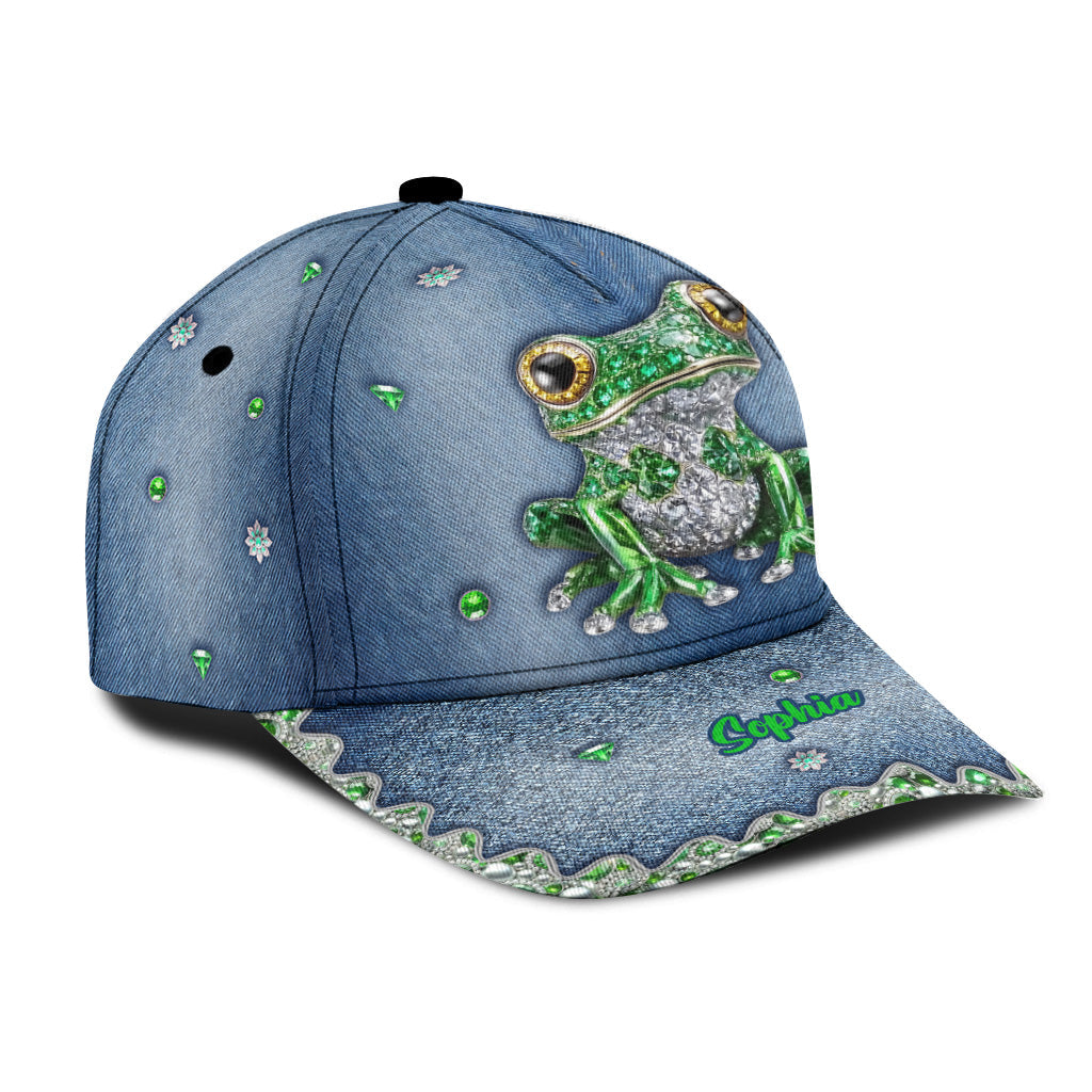 Beautiful Frog - Personalized Frog Classic Cap