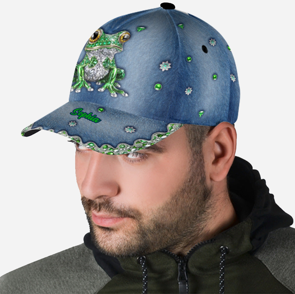 Beautiful Frog - Personalized Frog Classic Cap