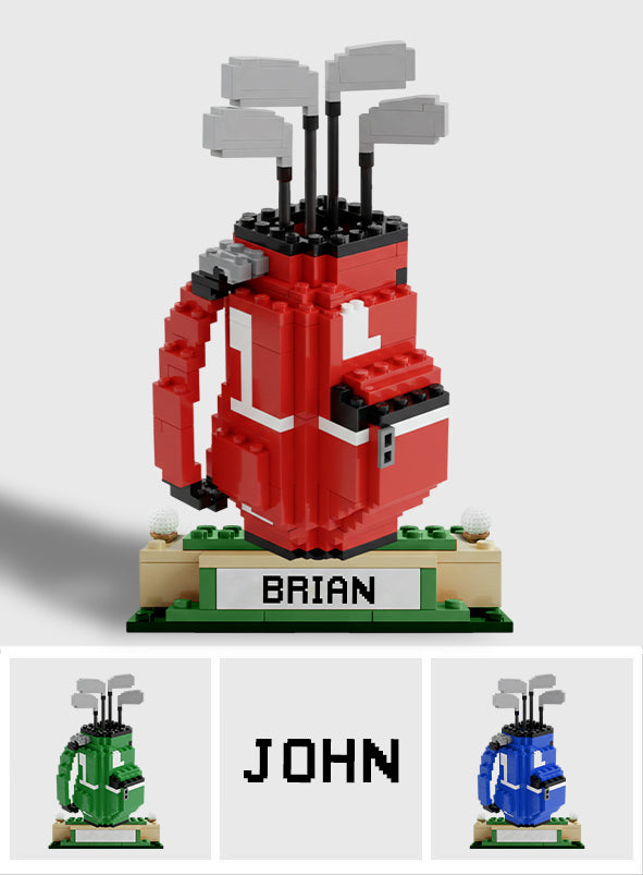 Love Golf - Personalized Golf Custom Shaped Acrylic Plaque