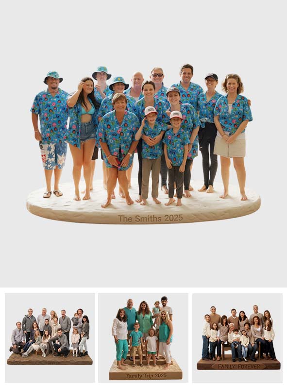 Custom From Any Photo - Personalized Family Custom Shaped Acrylic Plaque