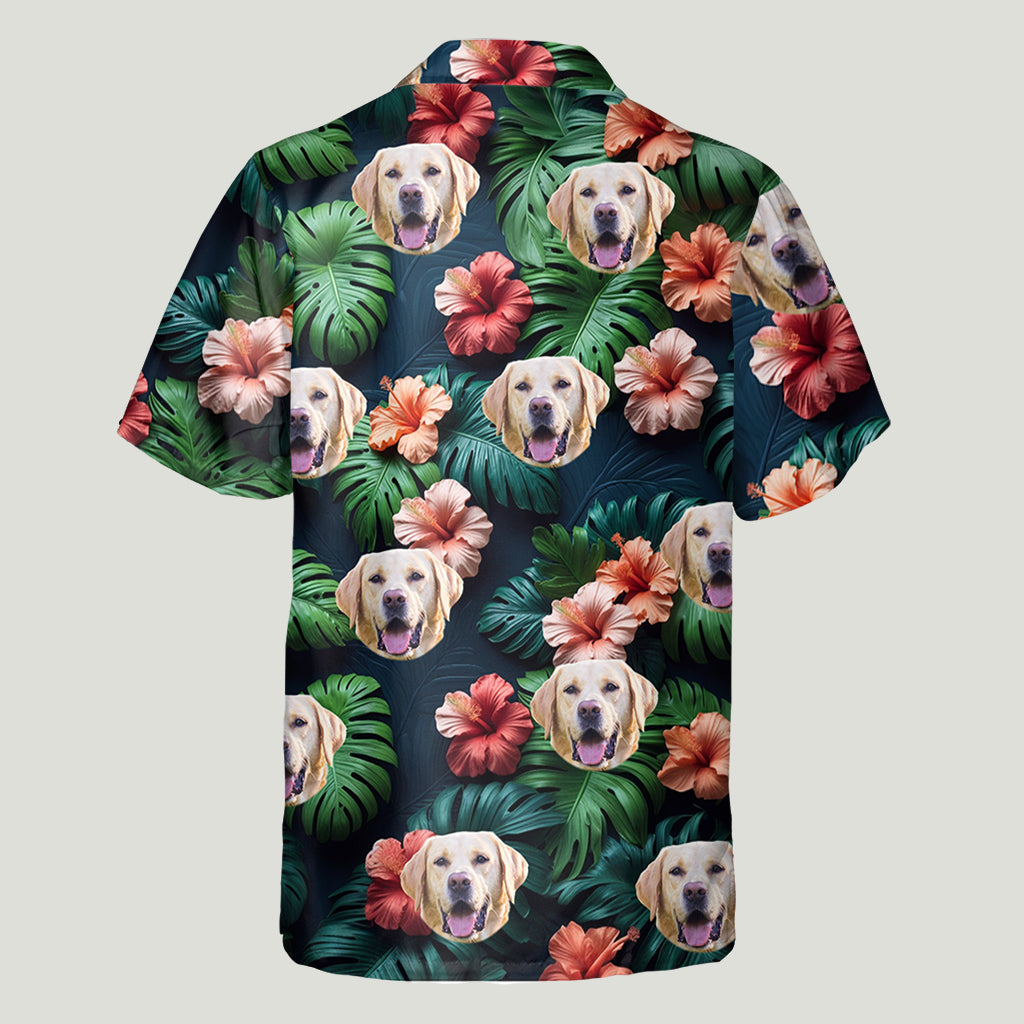 Summer Time - Personalized Dog Hawaiian Shirt
