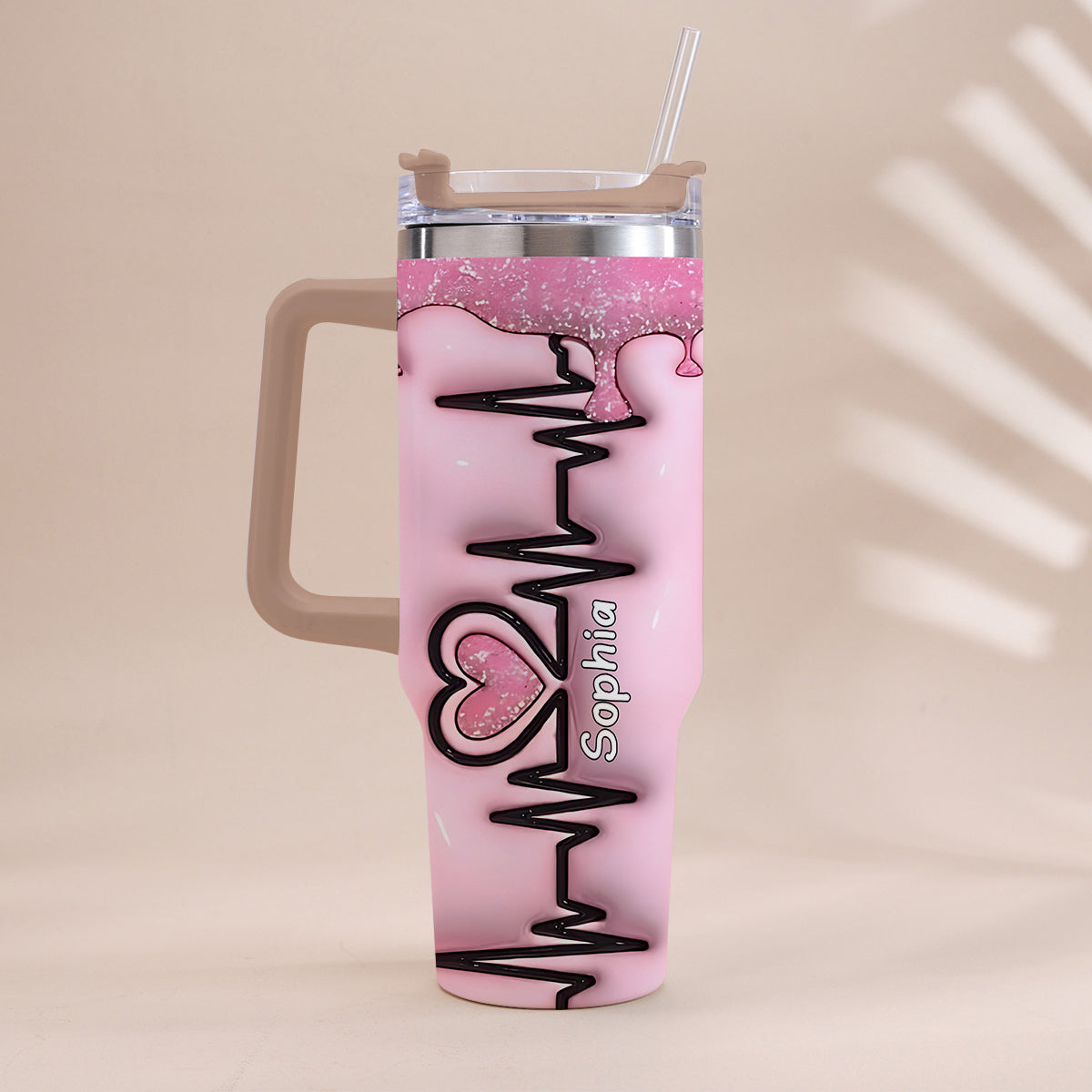 Nurse Life - Personalized Nurse Tumbler With Handle