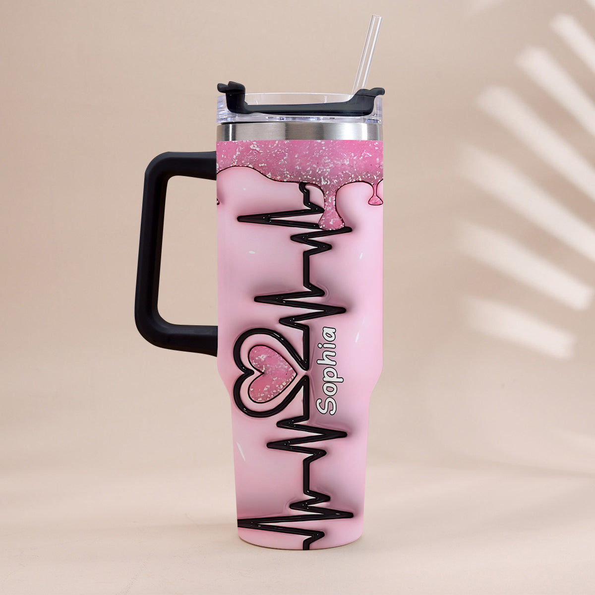 Nurse Life - Personalized Nurse Tumbler With Handle