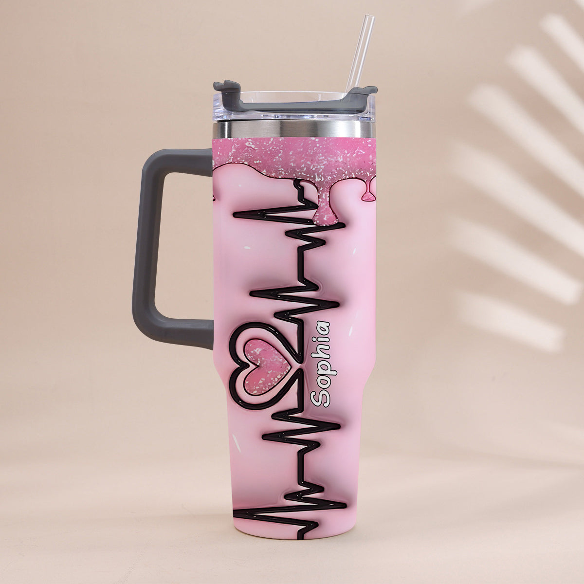 Nurse Life - Personalized Nurse Tumbler With Handle