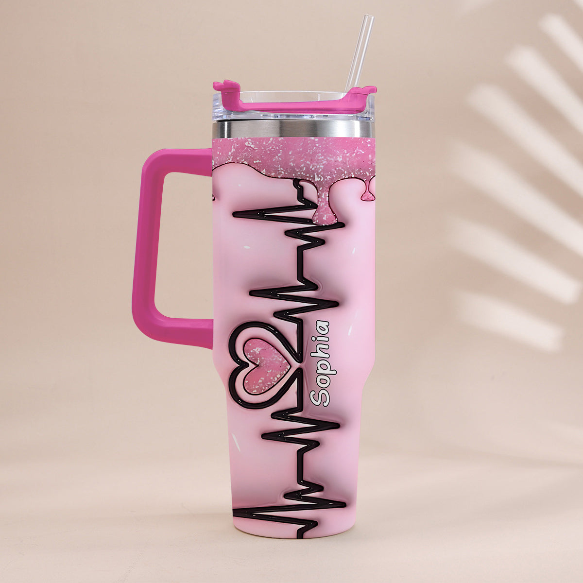 Nurse Life - Personalized Nurse Tumbler With Handle