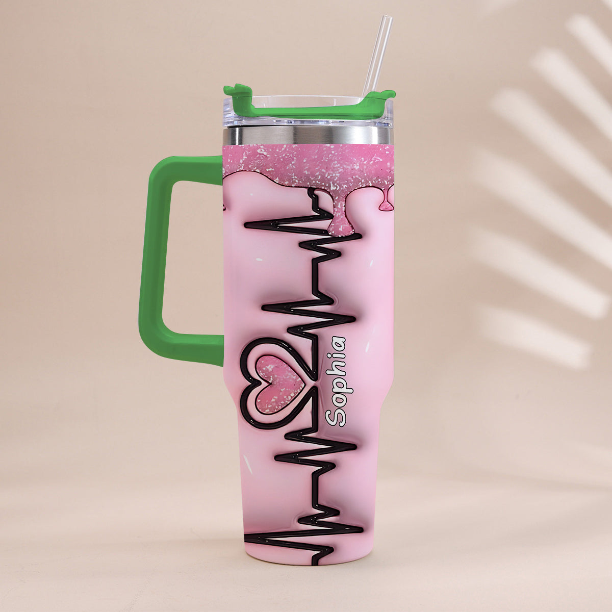 Nurse Life - Personalized Nurse Tumbler With Handle