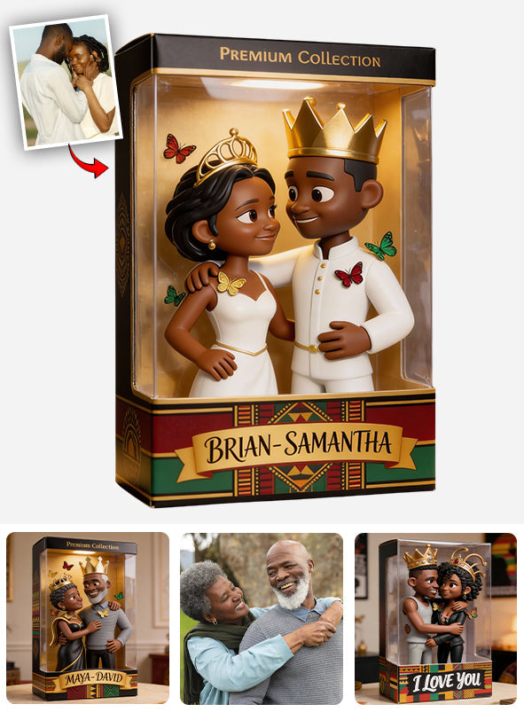 Ich liebe dich – Personalisierte Acrylplakette in individueller Form für Paare