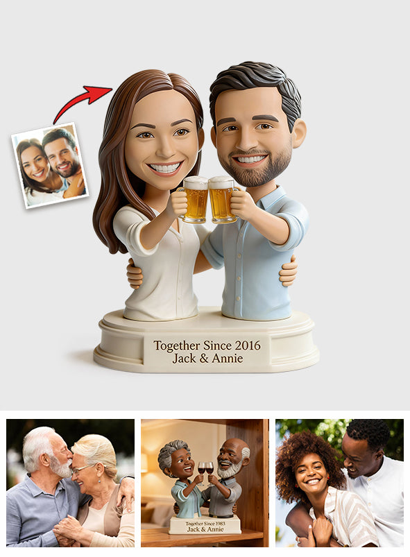 Custom From Any Photo - Personalized Couple Custom Shaped Acrylic Plaque