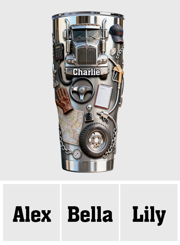 Chauffeur routier - Gobelet personnalisé pour routier