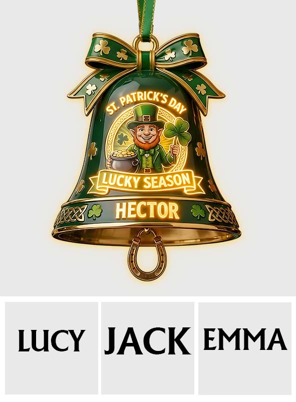 Glückssaison – Personalisiertes irisches LED-Licht-Acrylschild