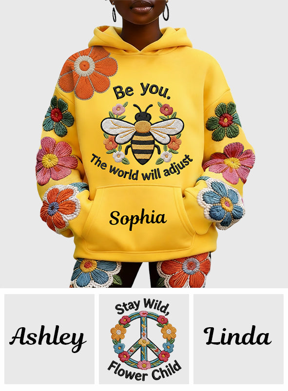 Be You - Personalized Hippie Hoodie and Leggings