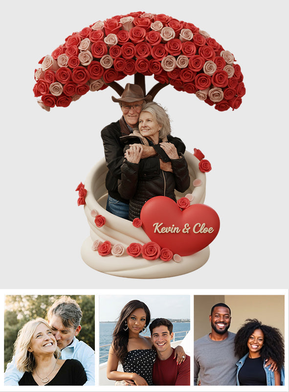 Custom From Any Photo - Personalized Couple Custom Shaped Acrylic Plaque