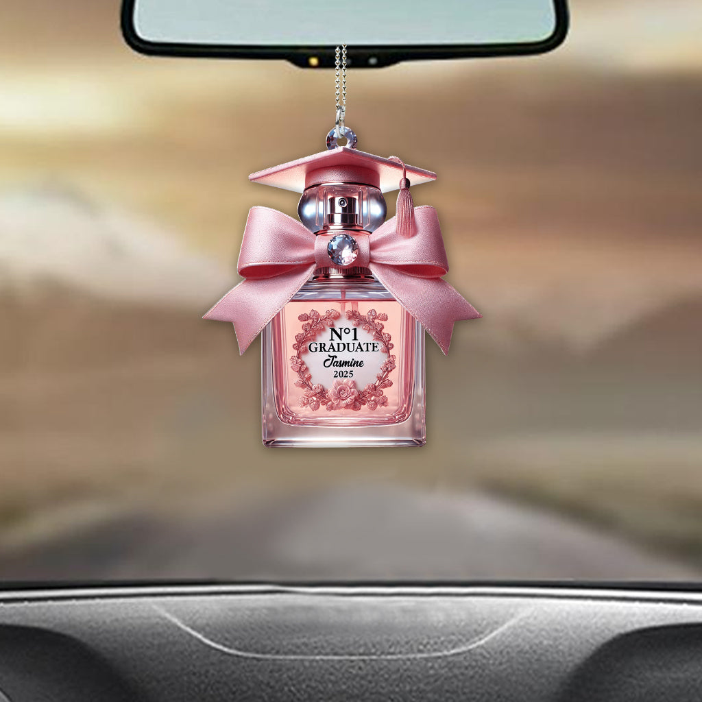 No1 Graduate - Personalized Graduation Car Ornament