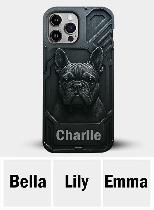 Beste Hundemama/Hundepapa – Personalisierte Handyhülle mit Hundemotiv