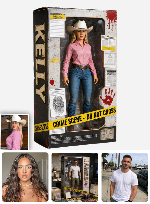 True Crime Addict - Personalized True Crime Acrylic Display Box