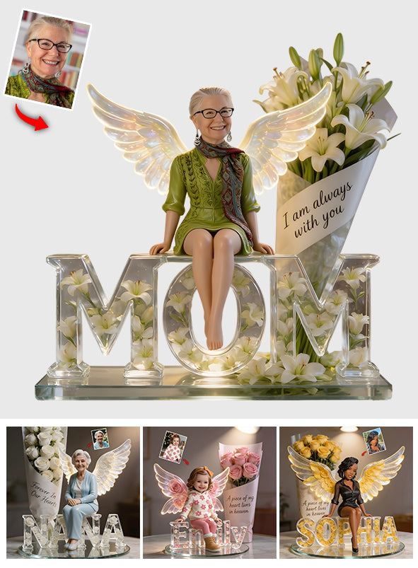 Custom Any Photo - Personalized Memorial Custom Shaped Acrylic Plaque