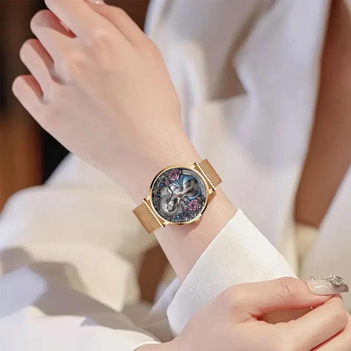 Eternal Faith - Personalized Christian Women Hand Watch