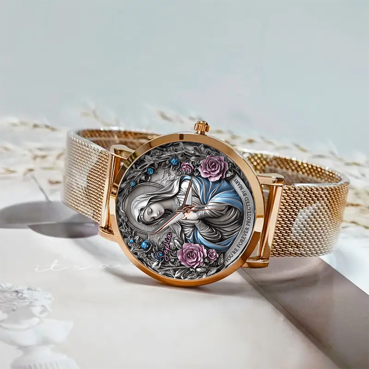 Eternal Faith - Personalized Christian Women Hand Watch