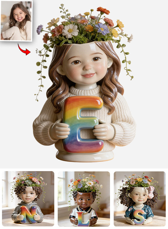 Custom Any Photo - Personalized Kid Acrylic Pot