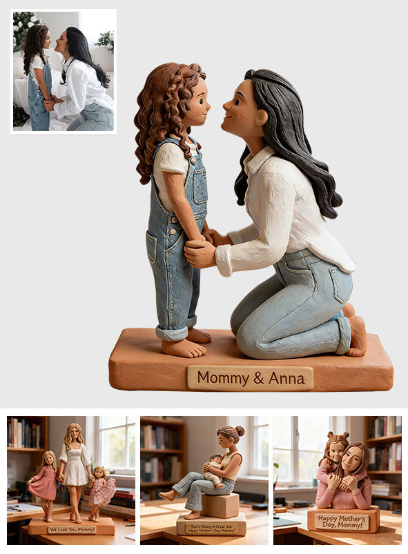 Das perfekte Geschenk für Mama – personalisierte Acrylplakette in individueller Form