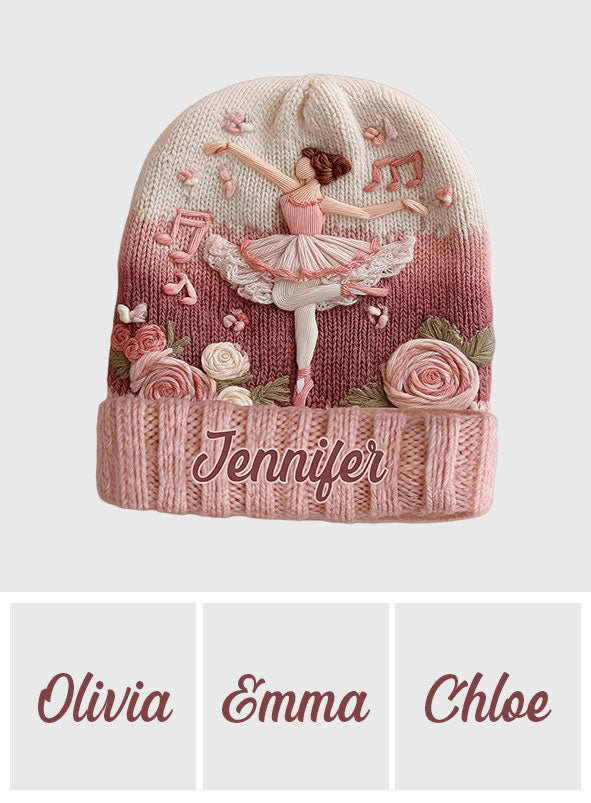 Le ballet, c'est ma passion - Bonnet de ballet personnalisé