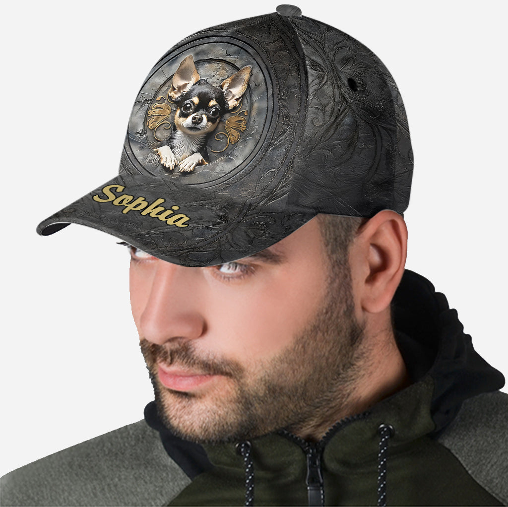 Adorable Chihuahua - Personalized Dog Classic Cap
