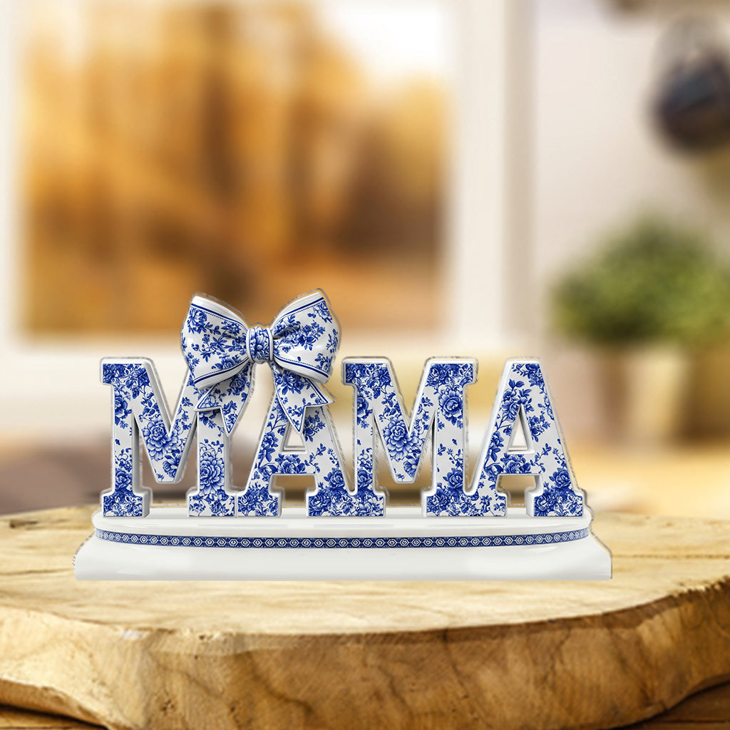 Best Mom Ever - Personalized Mother Custom Shaped Acrylic Plaque