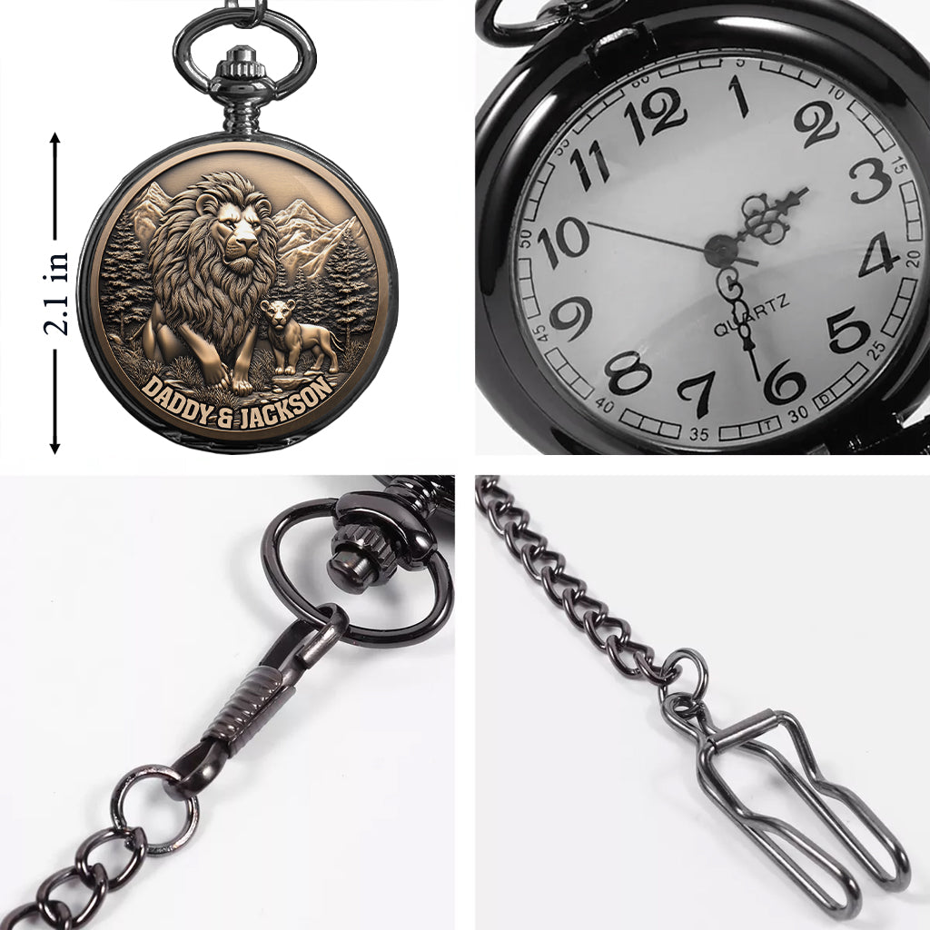 To My Son - Personalized Son Pocket Watch