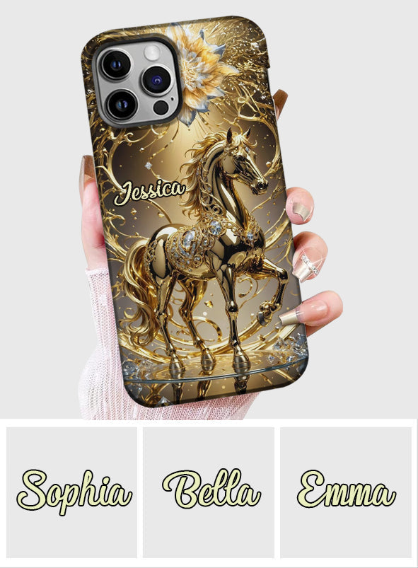 Amazing Horse - Personalized Horse Full Print Phone Case