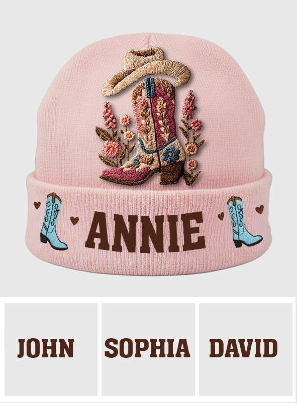 Cowgirl-Spirit – Personalisierte Cowgirl-Mütze