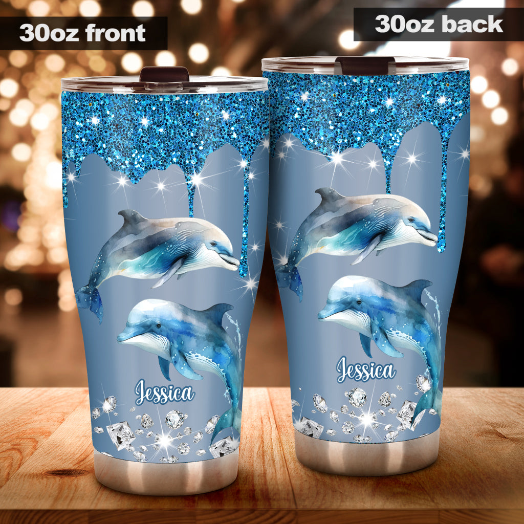 Beautiful Dolphins/ Turtles/ Whale... Gift For Sea Lover - Personalized Sea Lover Tumbler