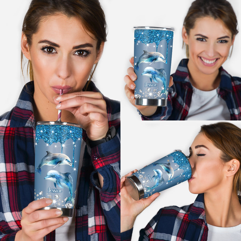 Beautiful Dolphins/ Turtles/ Whale... Gift For Sea Lover - Personalized Sea Lover Tumbler