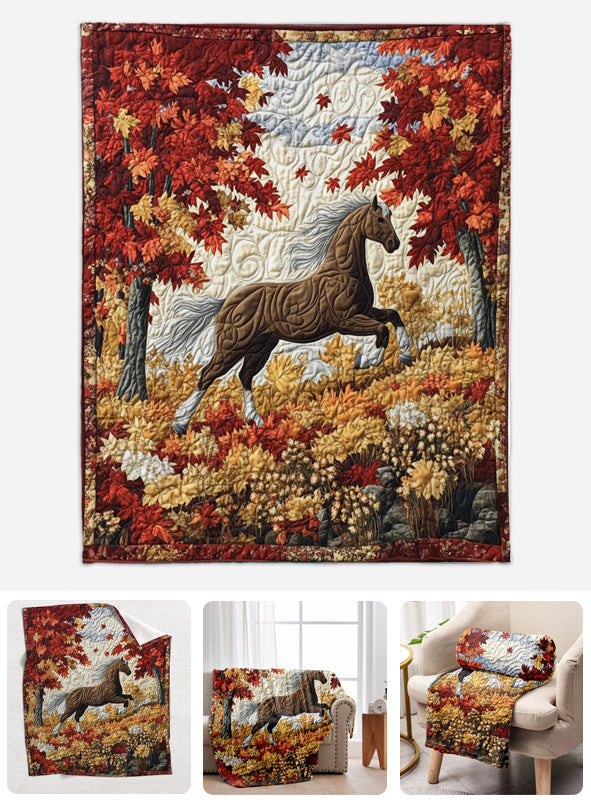 Golden Canter - Horse Blanket