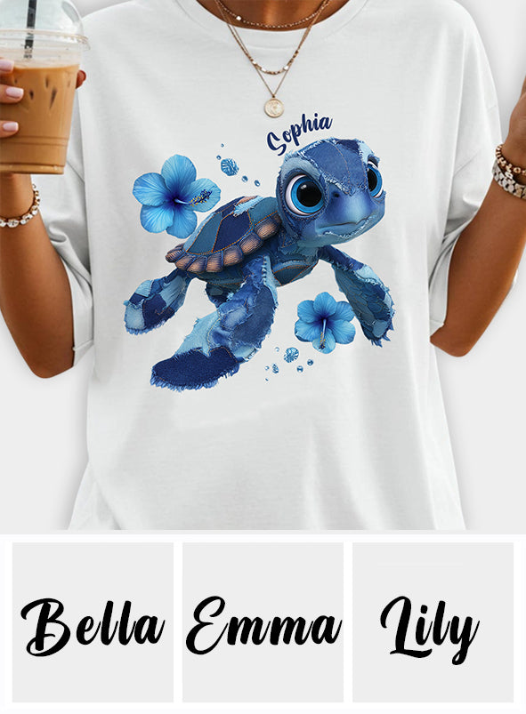Love Turtle - Personalized Turtle T-shirt And Hoodie